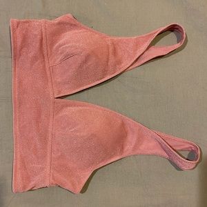 Pink bralette top